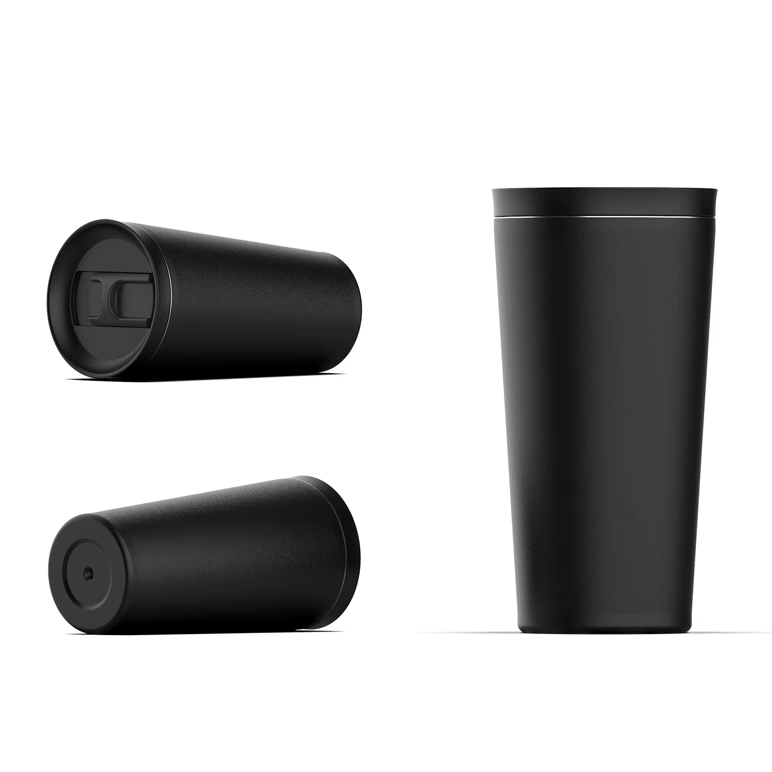 Customized Logo 17Oz Tumbler Travel Double Wall Stainless Steel Coffee Cups 17Oz Tumbler with Lids and Straw