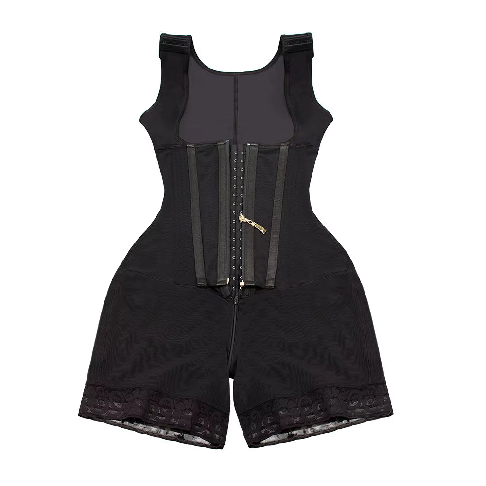 Firm Compression after Surgery Post Op Liposuction Body Shapewear Boned Waist Trainer Band Colombianas Girdle Fajas Shaper