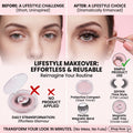 3D Mink False Eyelashes – Reusable, Natural & Glue-Free