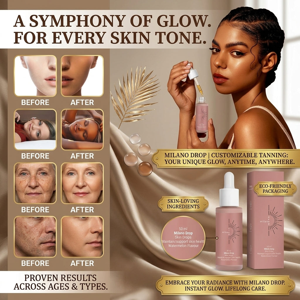 Self-Tanning Face & Body Serum – Bronzing Drops