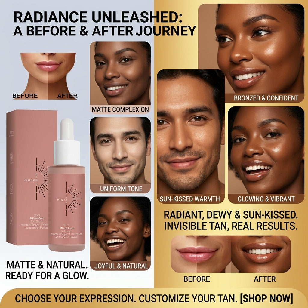 Self-Tanning Face & Body Serum – Bronzing Drops