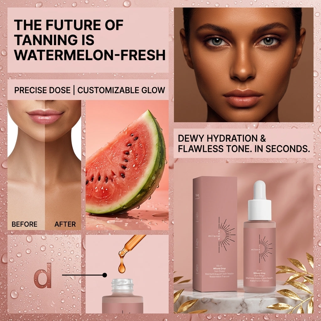 Self-Tanning Face & Body Serum – Bronzing Drops