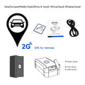 No SIM Chip GPS Locator 2G 4G Tourist Tracking Service | Optional Location for Vehicle Charge Tracker No Need Location Default
