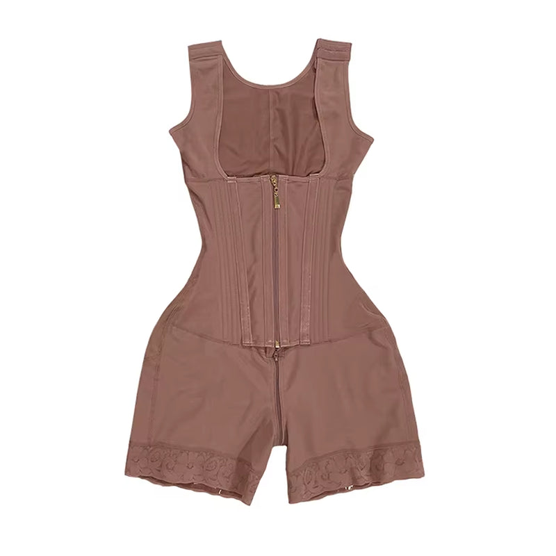 Firm Compression after Surgery Post Op Liposuction Body Shapewear Boned Waist Trainer Band Colombianas Girdle Fajas Shaper